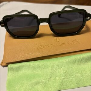 Gambino x Itay Bezaleli collab Men’s Olive Green acetate Sunglasses